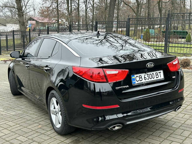 Черный Киа Оптима, объемом двигателя 2.4 л и пробегом 163 тыс. км за 8150 $, фото 4 на Automoto.ua