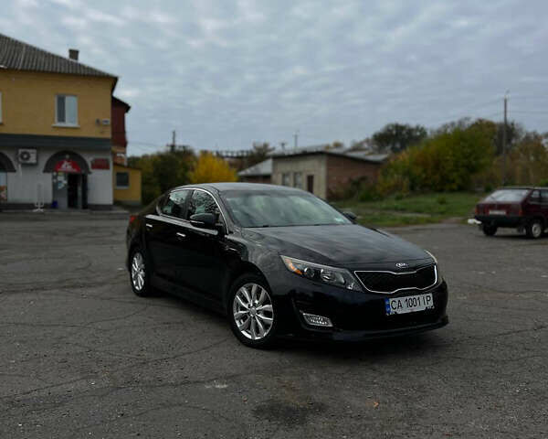 Кіа Оптіма 2014 у Ватутіне на Automoto.ua Чорний Кіа Оптіма, об'ємом двигуна 2.4 л та пробігом 180 тис. км за 9500 $, фото 3 на Automoto.ua