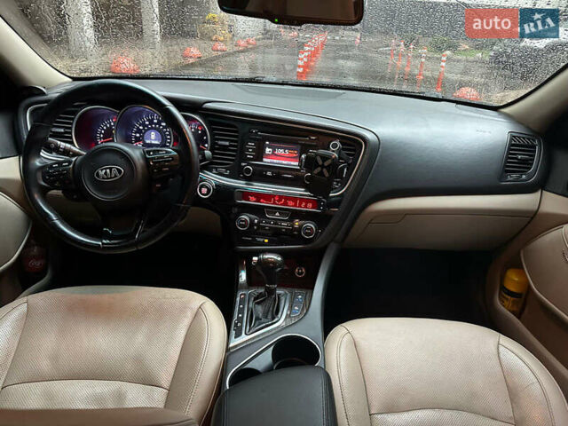 Черный Киа Оптима, объемом двигателя 2.4 л и пробегом 150 тыс. км за 9700 $, фото 16 на Automoto.ua
