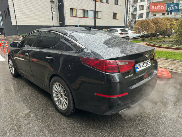 Черный Киа Оптима, объемом двигателя 2.4 л и пробегом 150 тыс. км за 9700 $, фото 6 на Automoto.ua