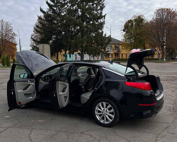 Кіа Оптіма 2014 у Ватутіне на Automoto.ua Чорний Кіа Оптіма, об'ємом двигуна 2.4 л та пробігом 180 тис. км за 9500 $, фото 18 на Automoto.ua