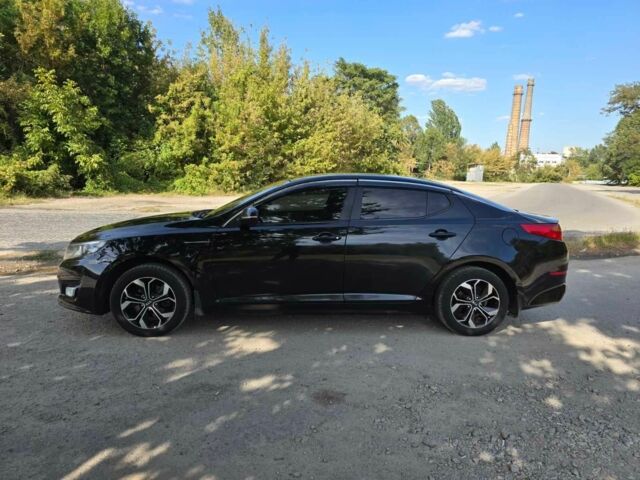 Чорний Кіа Оптіма, об'ємом двигуна 2 л та пробігом 202 тис. км за 7500 $, фото 10 на Automoto.ua