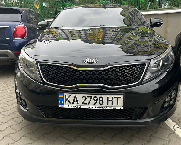Черный Киа Оптима, объемом двигателя 1.7 л и пробегом 270 тыс. км за 12000 $, фото 10 на Automoto.ua