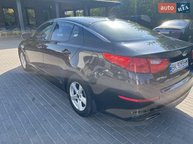 Черный Киа Оптима, объемом двигателя 2.4 л и пробегом 173 тыс. км за 10500 $, фото 2 на Automoto.ua