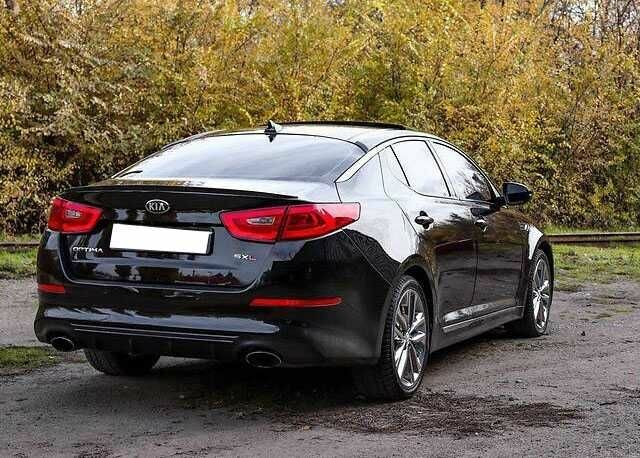 Черный Киа Оптима, объемом двигателя 2 л и пробегом 74 тыс. км за 5800 $, фото 5 на Automoto.ua