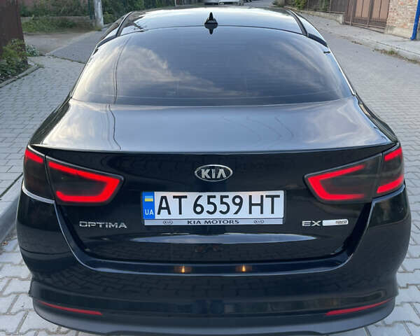 Черный Киа Оптима, объемом двигателя 2.4 л и пробегом 149 тыс. км за 12900 $, фото 5 на Automoto.ua