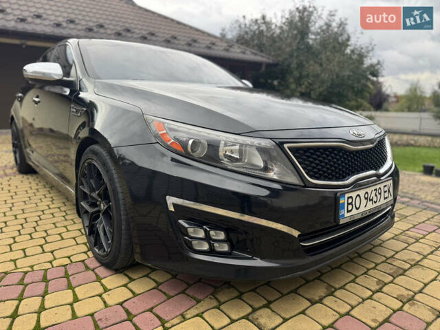 Чорний Кіа Оптіма, об'ємом двигуна 2 л та пробігом 280 тис. км за 9890 $, фото 1 на Automoto.ua