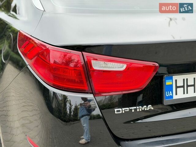 Черный Киа Оптима, объемом двигателя 2.36 л и пробегом 116 тыс. км за 11200 $, фото 18 на Automoto.ua
