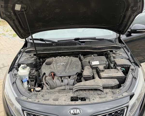 Киа Оптима 2014 в Одессе на Automoto.ua Черный Киа Оптима, объемом двигателя 2.4 л и пробегом 141 тыс. км за 10831 $, фото 10 на Automoto.ua