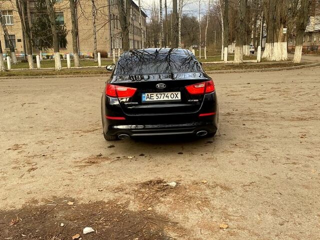 Черный Киа Оптима, объемом двигателя 2.4 л и пробегом 185 тыс. км за 10200 $, фото 5 на Automoto.ua