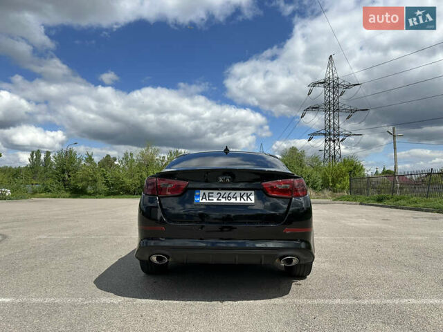 Черный Киа Оптима, объемом двигателя 2 л и пробегом 180 тыс. км за 13300 $, фото 6 на Automoto.ua