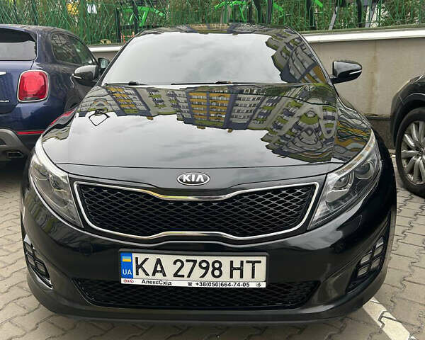 Черный Киа Оптима, объемом двигателя 1.7 л и пробегом 270 тыс. км за 12000 $, фото 5 на Automoto.ua