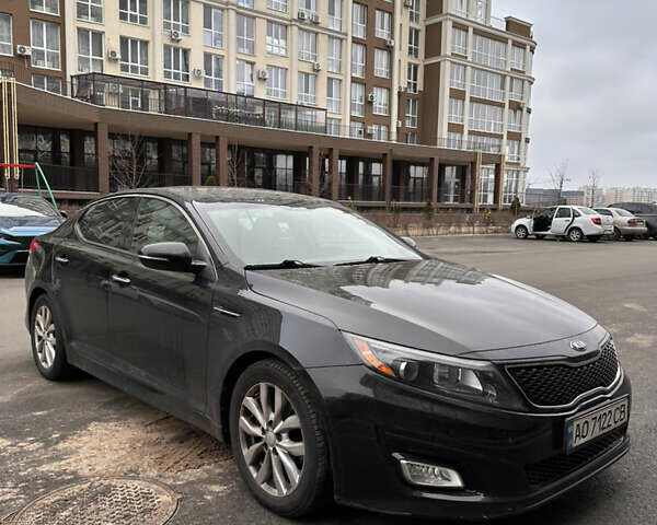 Черный Киа Оптима, объемом двигателя 2.4 л и пробегом 127 тыс. км за 10600 $, фото 1 на Automoto.ua