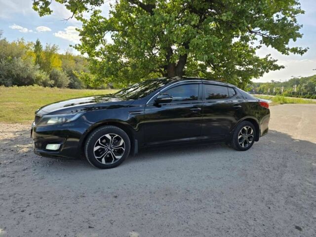 Чорний Кіа Оптіма, об'ємом двигуна 2 л та пробігом 202 тис. км за 7500 $, фото 2 на Automoto.ua