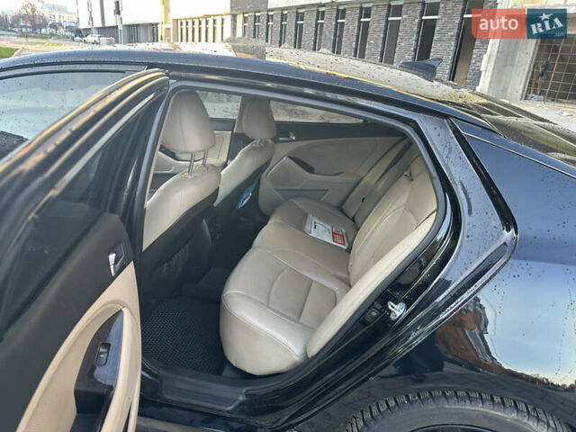 Черный Киа Оптима, объемом двигателя 2.4 л и пробегом 100 тыс. км за 8500 $, фото 6 на Automoto.ua