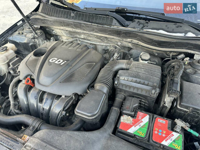 Черный Киа Оптима, объемом двигателя 2.4 л и пробегом 100 тыс. км за 8500 $, фото 2 на Automoto.ua