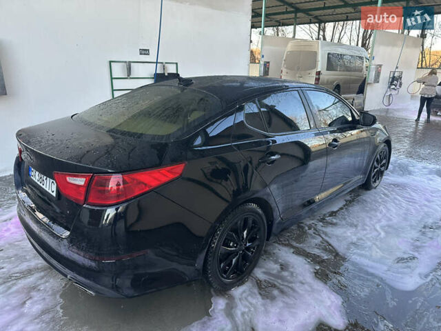 Черный Киа Оптима, объемом двигателя 2.4 л и пробегом 100 тыс. км за 8500 $, фото 14 на Automoto.ua