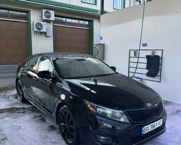Черный Киа Оптима, объемом двигателя 2.4 л и пробегом 100 тыс. км за 8500 $, фото 12 на Automoto.ua