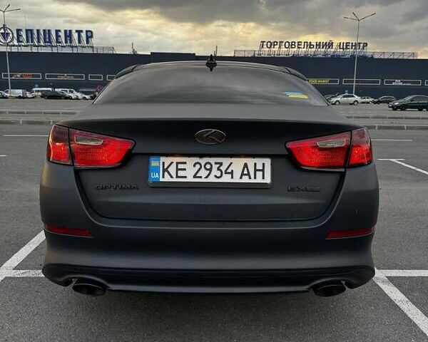 Черный Киа Оптима, объемом двигателя 2.36 л и пробегом 104 тыс. км за 12700 $, фото 6 на Automoto.ua