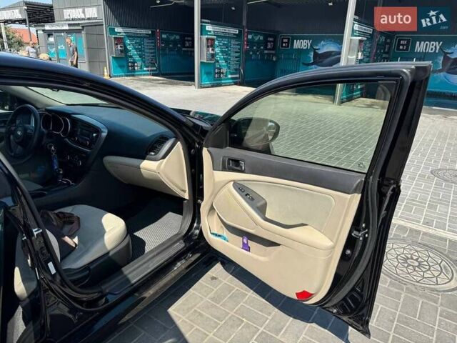 Черный Киа Оптима, объемом двигателя 2.36 л и пробегом 84 тыс. км за 11300 $, фото 5 на Automoto.ua