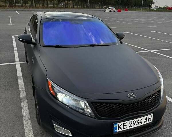 Черный Киа Оптима, объемом двигателя 2.36 л и пробегом 104 тыс. км за 12700 $, фото 1 на Automoto.ua