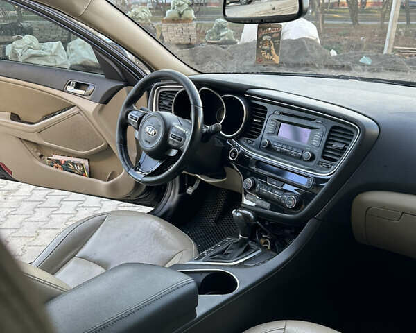 Черный Киа Оптима, объемом двигателя 2.4 л и пробегом 100 тыс. км за 8500 $, фото 4 на Automoto.ua