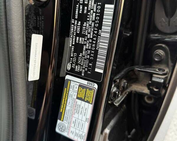 Черный Киа Оптима, объемом двигателя 2.36 л и пробегом 104 тыс. км за 12700 $, фото 15 на Automoto.ua