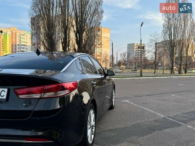 Черный Киа Оптима, объемом двигателя 2.36 л и пробегом 124 тыс. км за 11300 $, фото 16 на Automoto.ua