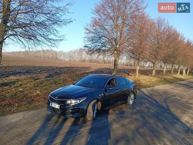 Черный Киа Оптима, объемом двигателя 2.36 л и пробегом 262 тыс. км за 9600 $, фото 6 на Automoto.ua