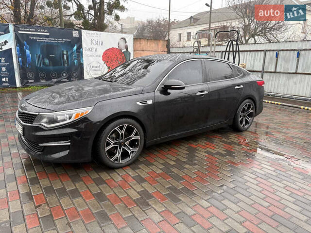 Черный Киа Оптима, объемом двигателя 2.4 л и пробегом 137 тыс. км за 11000 $, фото 4 на Automoto.ua