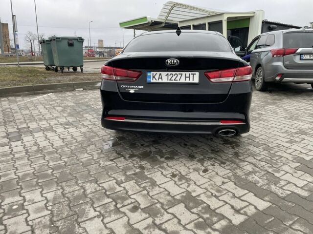 Черный Киа Оптима, объемом двигателя 2.4 л и пробегом 182 тыс. км за 9500 $, фото 3 на Automoto.ua