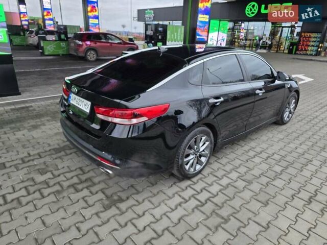 Черный Киа Оптима, объемом двигателя 2.36 л и пробегом 180 тыс. км за 9500 $, фото 7 на Automoto.ua