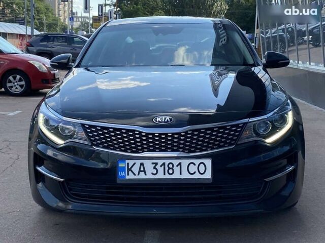 Черный Киа Оптима, объемом двигателя 2.4 л и пробегом 211 тыс. км за 11500 $, фото 2 на Automoto.ua