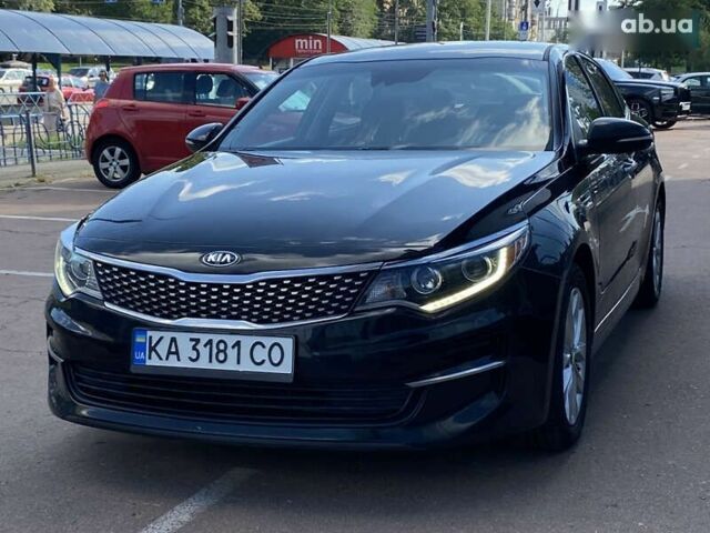 Черный Киа Оптима, объемом двигателя 2.4 л и пробегом 211 тыс. км за 11500 $, фото 1 на Automoto.ua