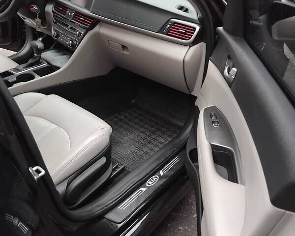 Черный Киа Оптима, объемом двигателя 2.4 л и пробегом 113 тыс. км за 11700 $, фото 15 на Automoto.ua