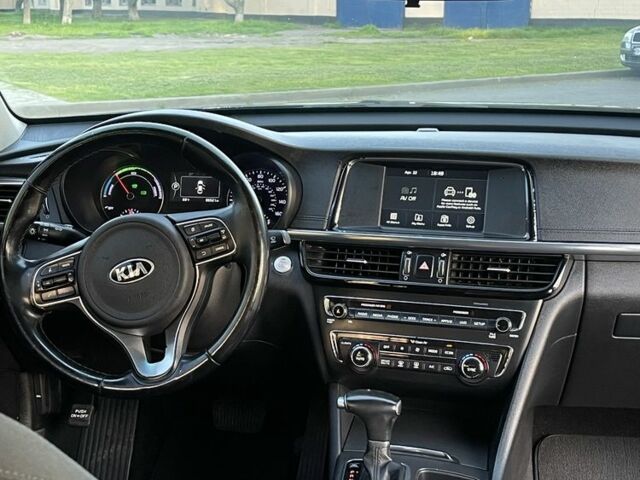 Черный Киа Оптима, объемом двигателя 2 л и пробегом 95 тыс. км за 11400 $, фото 17 на Automoto.ua