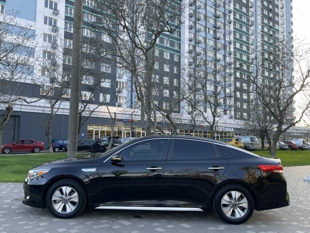 Черный Киа Оптима, объемом двигателя 2 л и пробегом 95 тыс. км за 11400 $, фото 6 на Automoto.ua