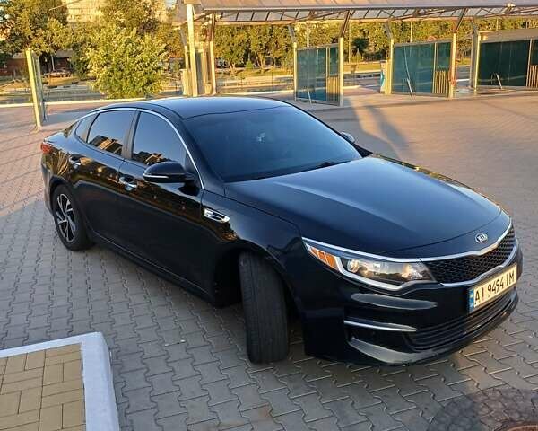Черный Киа Оптима, объемом двигателя 2.36 л и пробегом 103 тыс. км за 11700 $, фото 3 на Automoto.ua