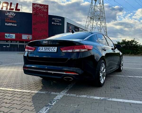 Чорний Кіа Оптіма, об'ємом двигуна 2.4 л та пробігом 87 тис. км за 16300 $, фото 3 на Automoto.ua