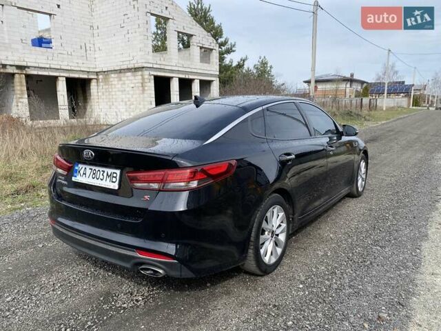 Черный Киа Оптима, объемом двигателя 2.36 л и пробегом 133 тыс. км за 12800 $, фото 5 на Automoto.ua