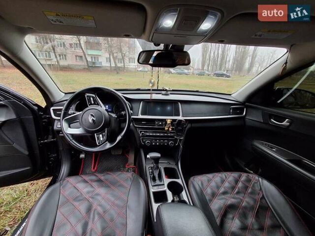 Черный Киа Оптима, объемом двигателя 2.36 л и пробегом 134 тыс. км за 14300 $, фото 5 на Automoto.ua
