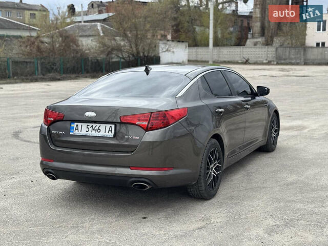 Коричневый Киа Оптима, объемом двигателя 2.4 л и пробегом 248 тыс. км за 8050 $, фото 13 на Automoto.ua