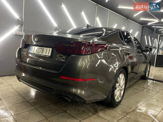 Коричневый Киа Оптима, объемом двигателя 2.4 л и пробегом 288 тыс. км за 8500 $, фото 5 на Automoto.ua