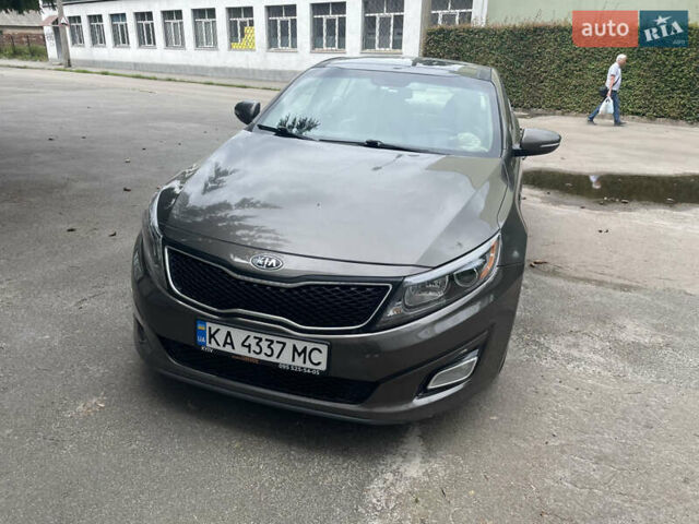 Коричневый Киа Оптима, объемом двигателя 2.4 л и пробегом 209 тыс. км за 8000 $, фото 4 на Automoto.ua