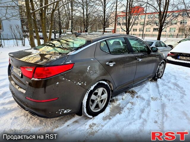Коричневый Киа Оптима, объемом двигателя 2.4 л и пробегом 145 тыс. км за 8500 $, фото 2 на Automoto.ua