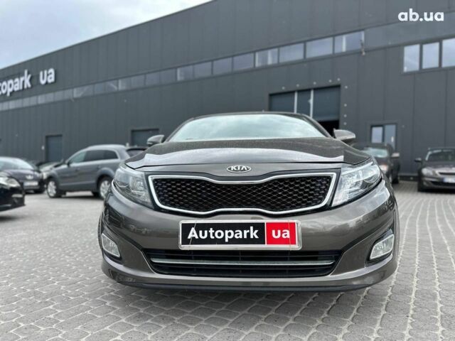 Коричневый Киа Оптима, объемом двигателя 2.4 л и пробегом 136 тыс. км за 9790 $, фото 1 на Automoto.ua