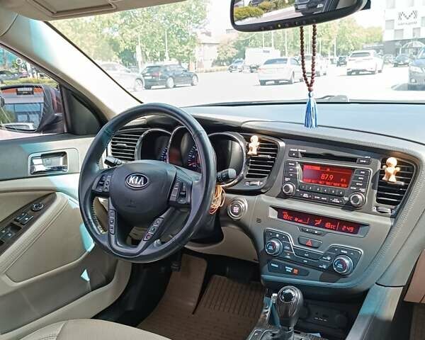 Красный Киа Оптима, объемом двигателя 2.36 л и пробегом 160 тыс. км за 10500 $, фото 19 на Automoto.ua