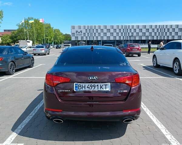 Красный Киа Оптима, объемом двигателя 2.36 л и пробегом 160 тыс. км за 10500 $, фото 3 на Automoto.ua