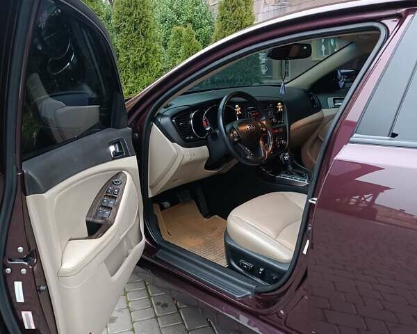 Красный Киа Оптима, объемом двигателя 2.36 л и пробегом 164 тыс. км за 10100 $, фото 11 на Automoto.ua