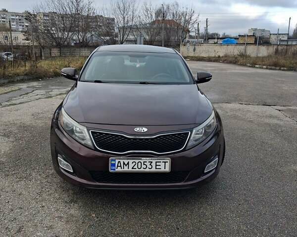 Красный Киа Оптима, объемом двигателя 2.4 л и пробегом 290 тыс. км за 8000 $, фото 4 на Automoto.ua